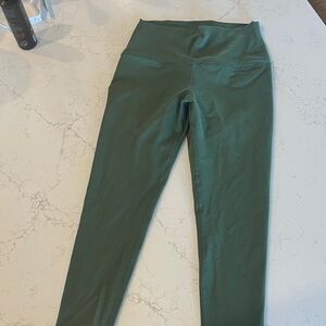 Born Primitive 7/8 green leggings.